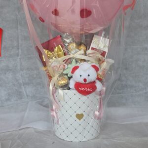 מארז אהבה כדור פורח