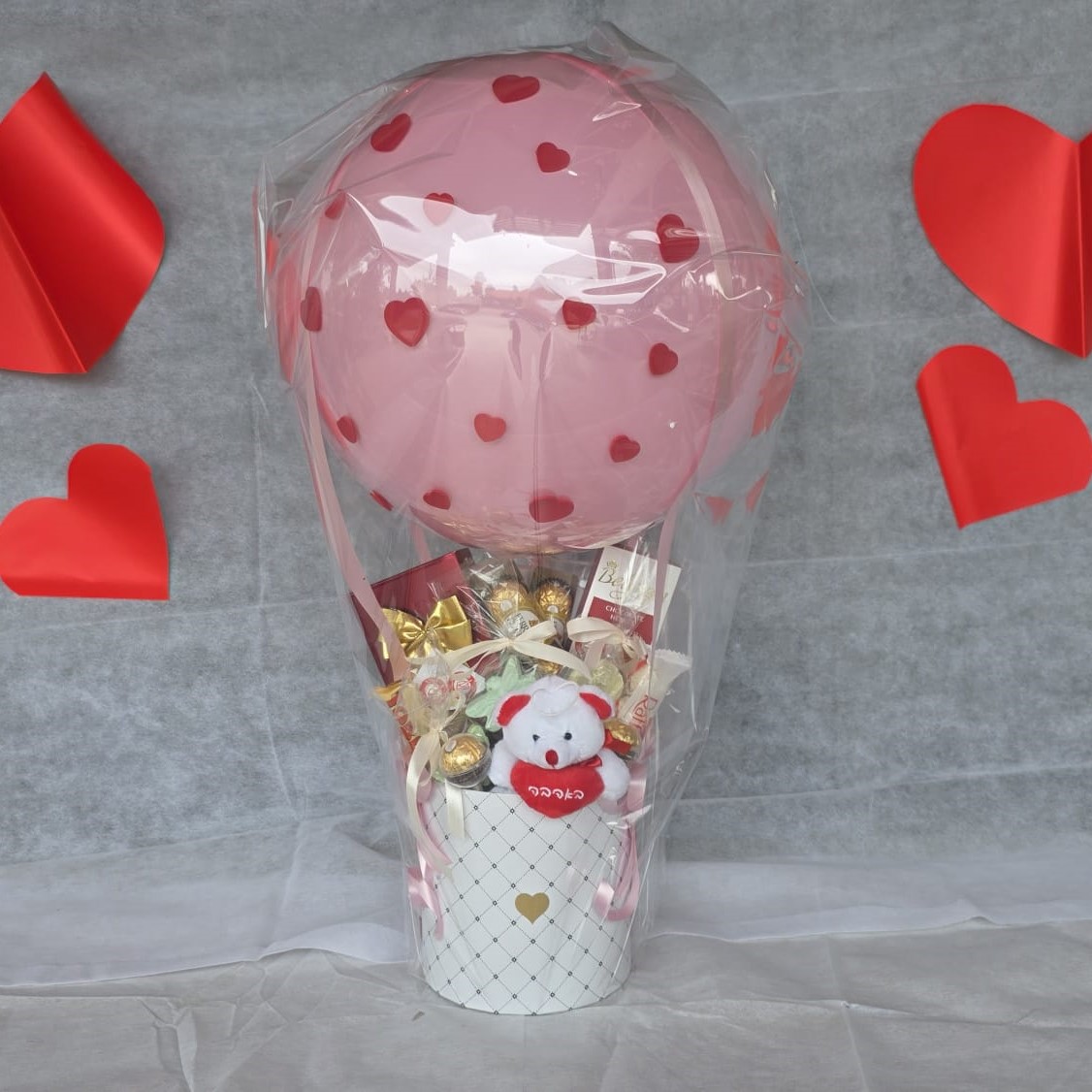 מארז אהבה כדור פורח